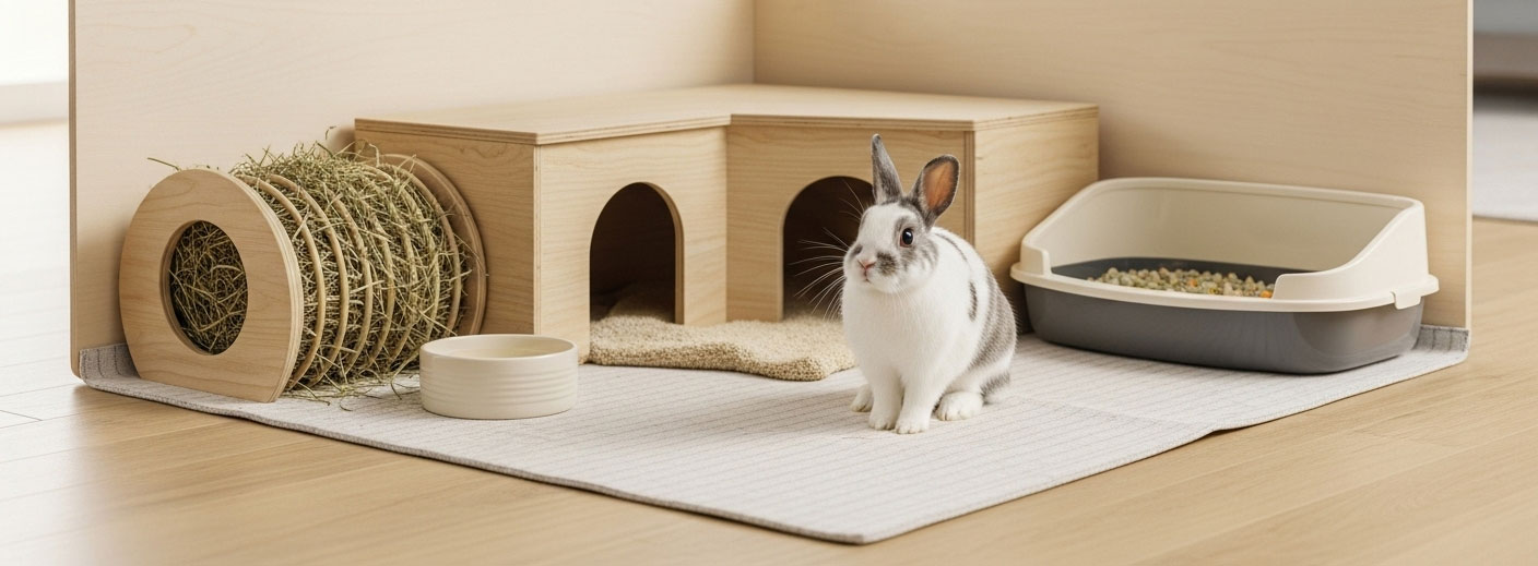 Bien choisir sa cage pour lapin